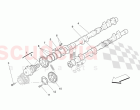 LH CYLINDER HEAD CAMSHAFTS