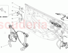REAR DOORS: MECHANISMS (Not available with: CENTRALIZED ELECTRICAL LOCKING)