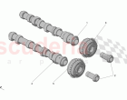 LH CYLINDER HEAD CAMSHAFTS