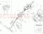 STEERING COLUMN AND STEERING WHEEL UNIT