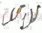 PASSENGER COMPARTMENT B PILLAR TRIM PANELS AND SIDE PANELS