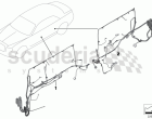 Door cable harness