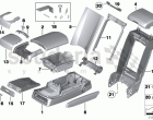 Rear seat centre armrest