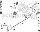 Fuel tank breather line/carbon canister