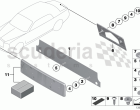 Registration plate mounting