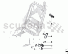 Seat, front, actuations electr.
