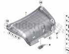 Trim panel, trunk lid