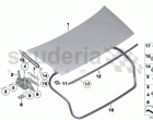 Trunk lid, top