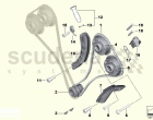Timing chain, cylinders 7-12