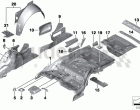 FLOOR PANEL TRUNK/WHEEL HOUSING REAR