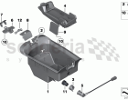 Storage compartment, centre console