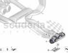 Flap actuators rear air conditioning