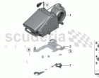 Blower, rear air conditioning
