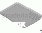 Fitted luggage compartment mat