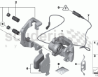 REAR WHEEL BRAKE-BRAKE PAD SENSOR