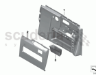Rear door trim panel, big pocket