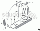 SINGLE COMPONENTS FOR BODY-SIDE FRAME