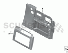 Front door trim panel, big pocket