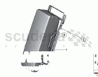 Centre armrest, rear
