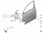 FRONT DOOR-HINGE/DOOR BRAKE