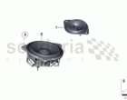 Single parts, Top/HiFi instrument panel