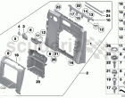 Door trim panel, rear / from 01/2009