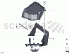 Single parts, blower housing