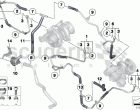 Cooling system, turbocharger