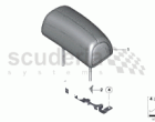 Headrest, rear