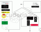 Assorted information plates
