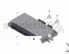 Control unit, footwell module 3