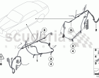 Door cable harness