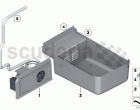 Compressor assembly and trim panels