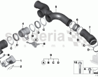 Air duct, fuel injection system