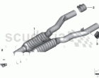 Centre muffler
