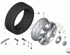 Light-alloy wheel, styling 274