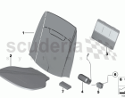 Seat heating/lumbar support, front