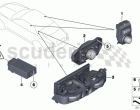 Operating unit, automatic rear-cabin A/C