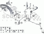 Power steering/oil pipe/dynamic drive