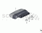 Steering wheel electronic control