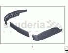Front seat finishers, veneered