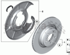 Rear wheel brake-Brake disc