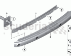 Carrier, bumper rear