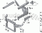 WHEELHOUSE/ENGINE SUPPORT
