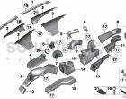 Air ducts facia