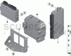Control unit, doors and roof