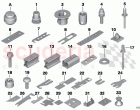 Mechanical connect and repair elements