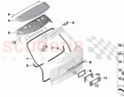 Rear lid mounting parts