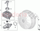 Brake master cylinder expansion tank