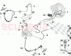 Brake pipe front
